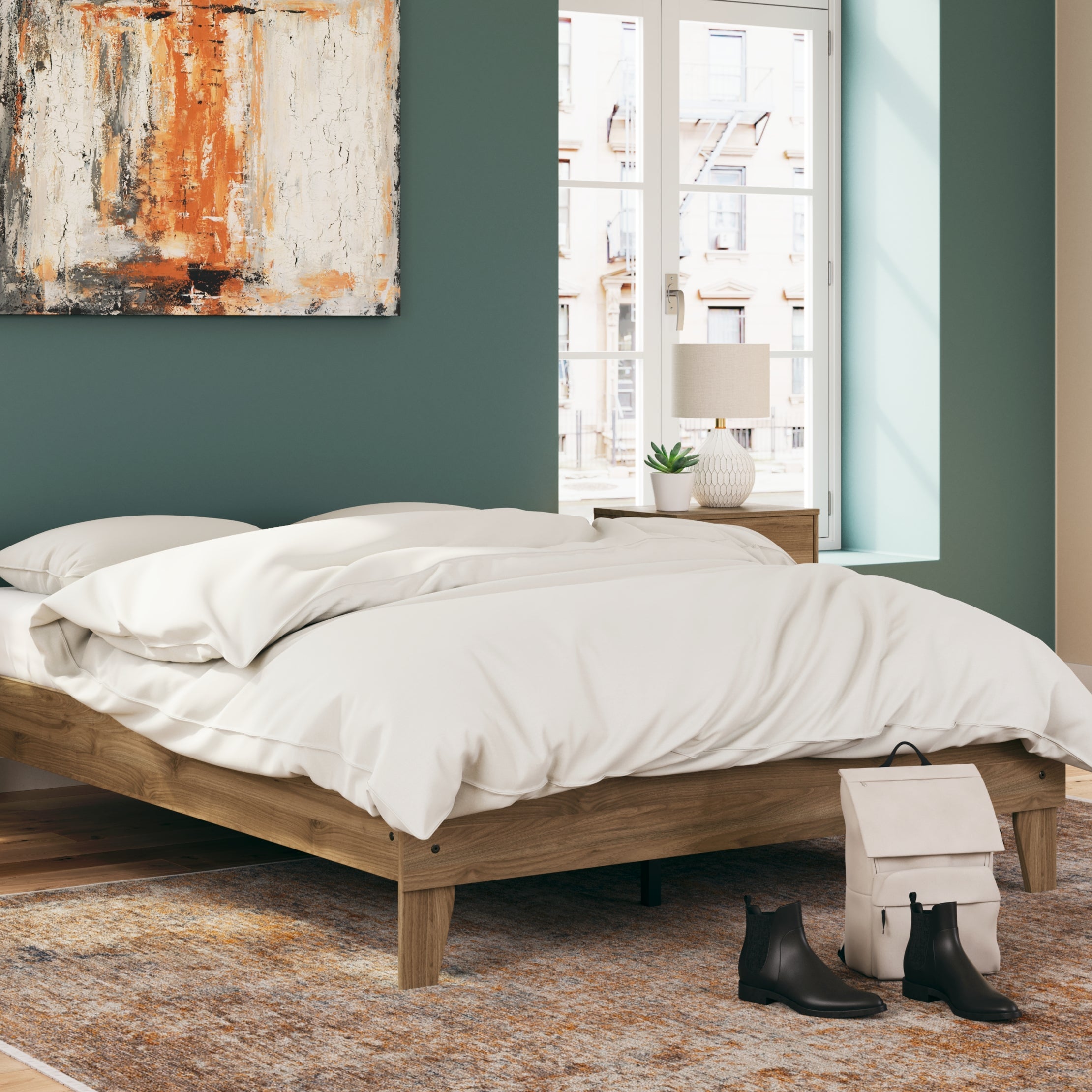 Deanlow Queen Platform Bed