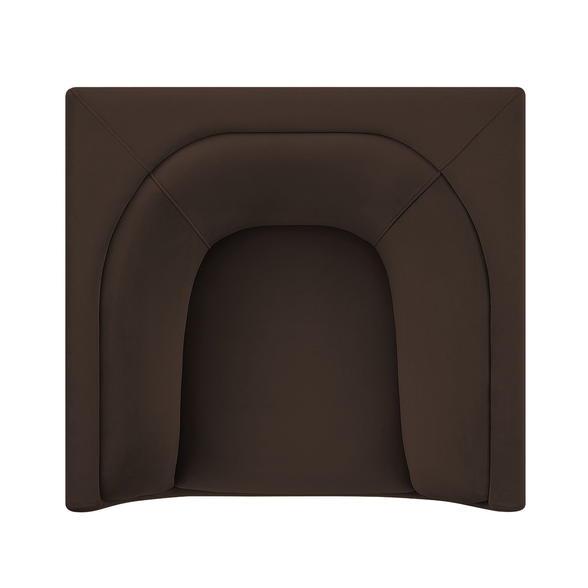 Hilda Curved Back Performance Velvet Armchair by Modway