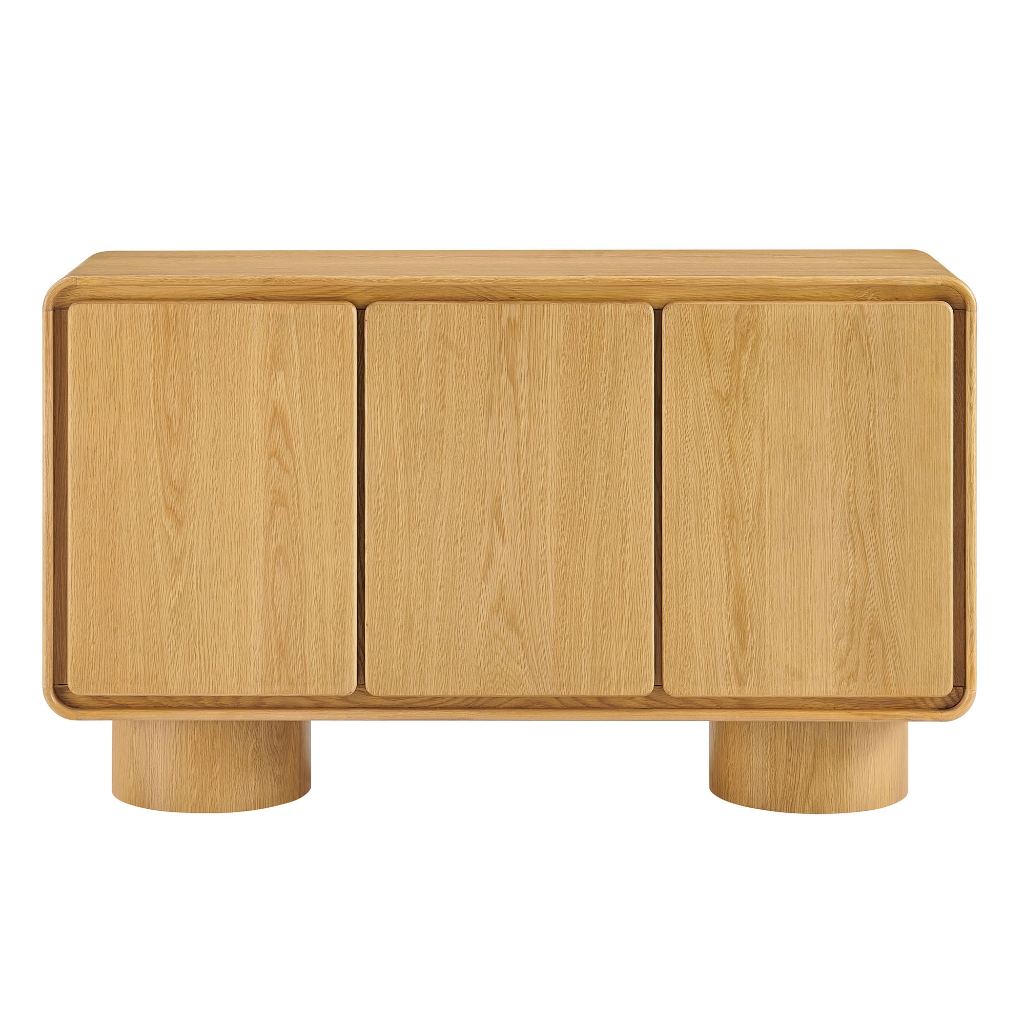 Lumo 3-Door Curved Wood Accent Cabinet by Modway