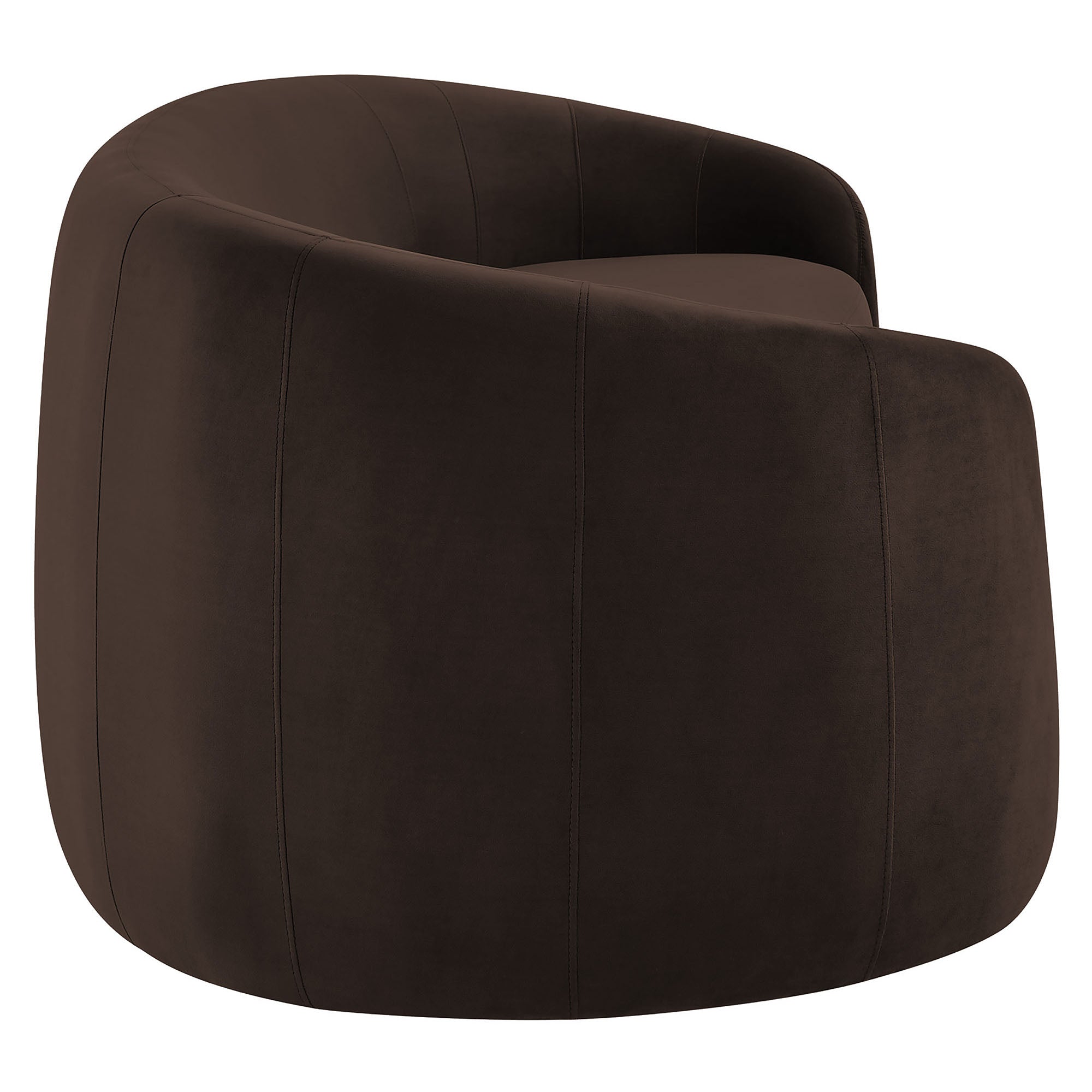 Contessa Curved Performance Velvet Sofa by Modway