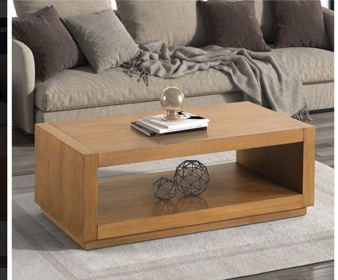 Dothan Medium Oak Coffee Table