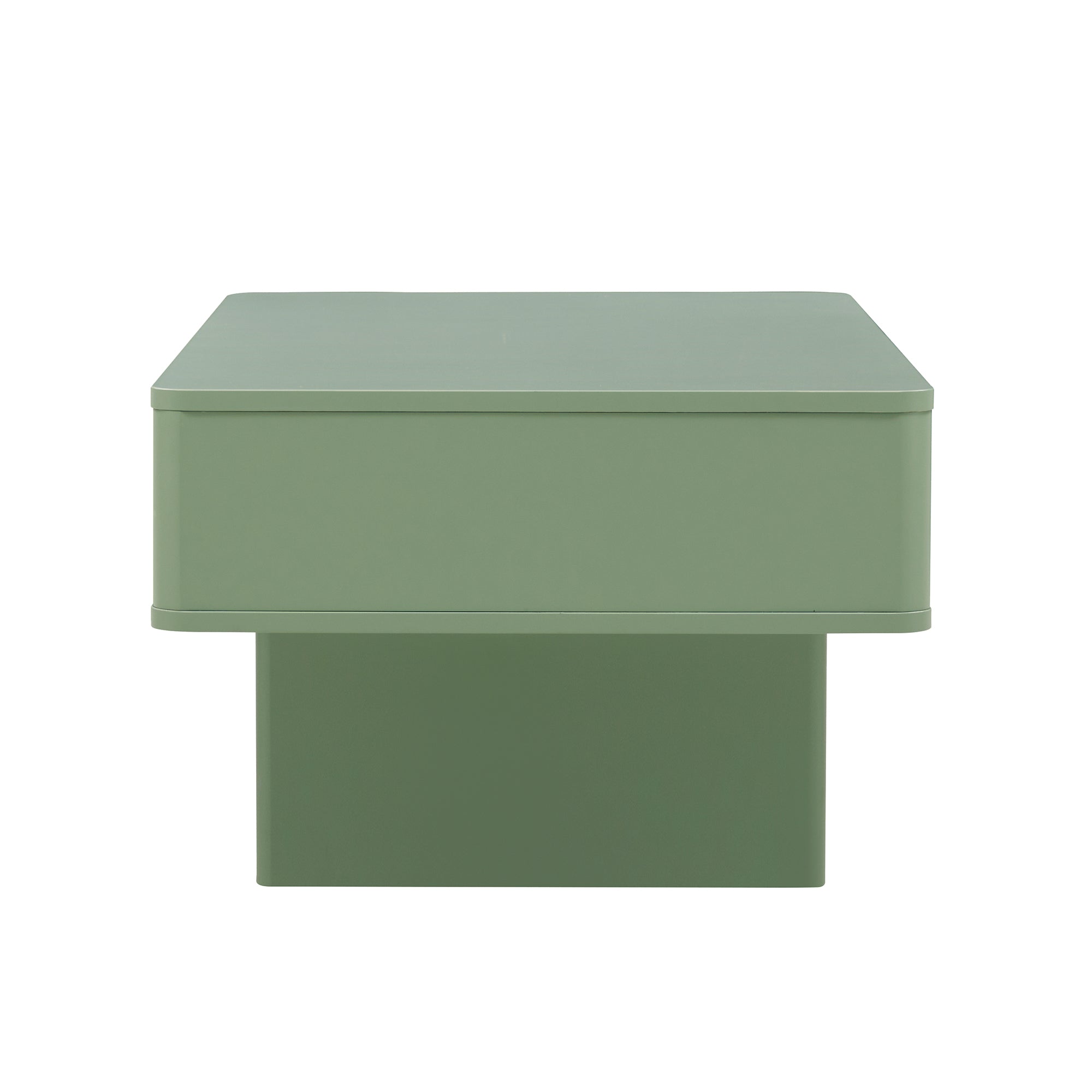 Ella 47.2" Sage Green Coffee Table | Modern Minimalist Living Room Centerpiece | MidinMod