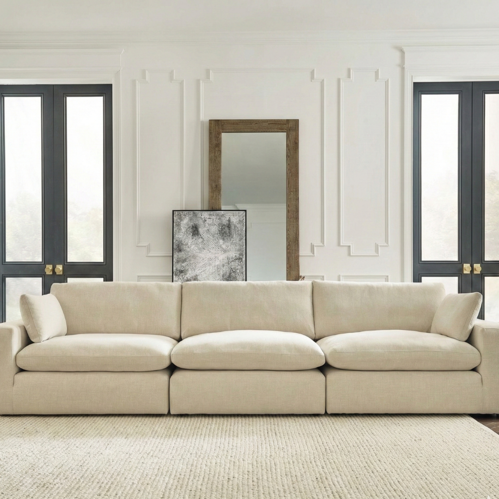 Elyza 3-Piece Modular Modern Sofa
