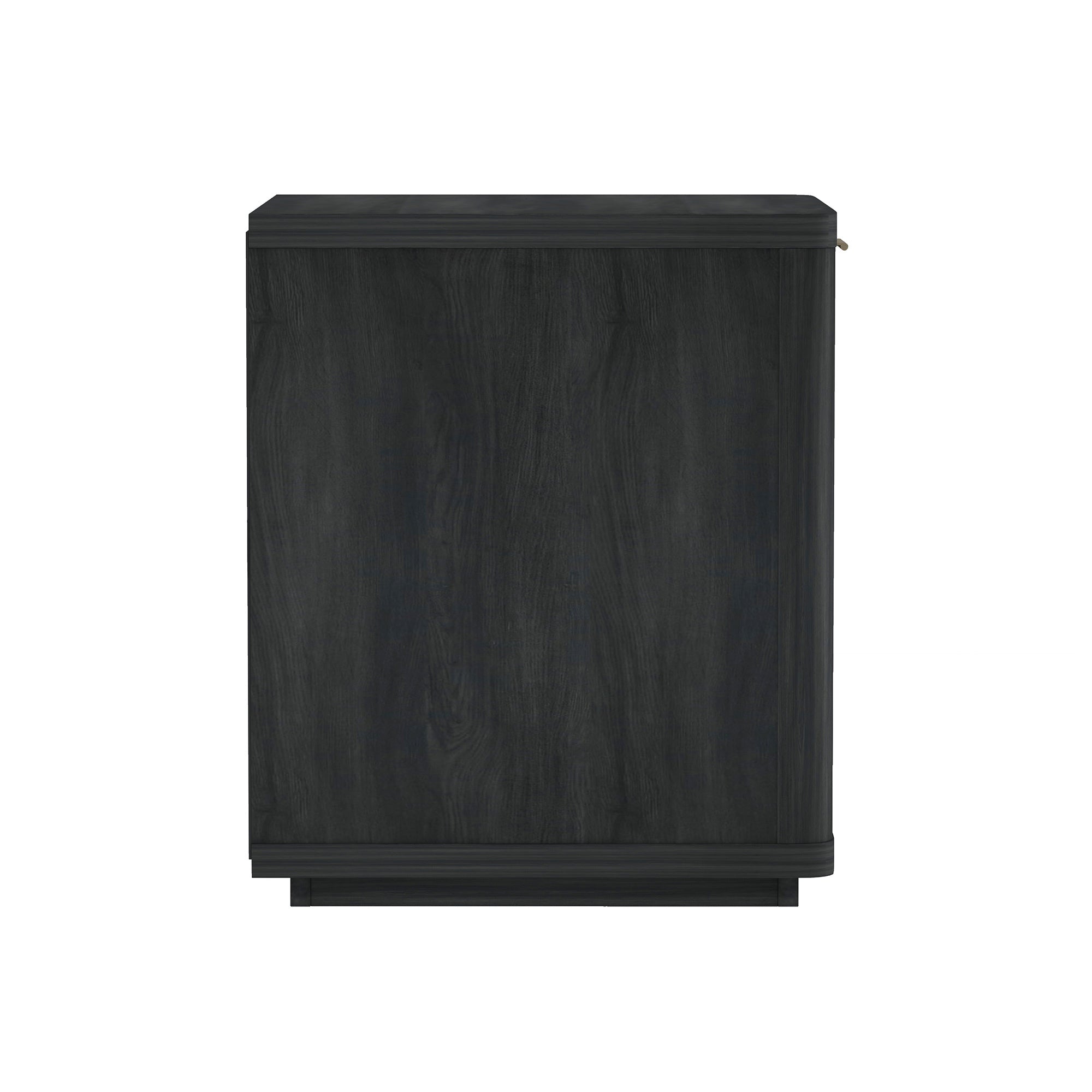 Evelyn Charcoal Gray Nightstand | Modern Bedside Storage Table | MidinMod