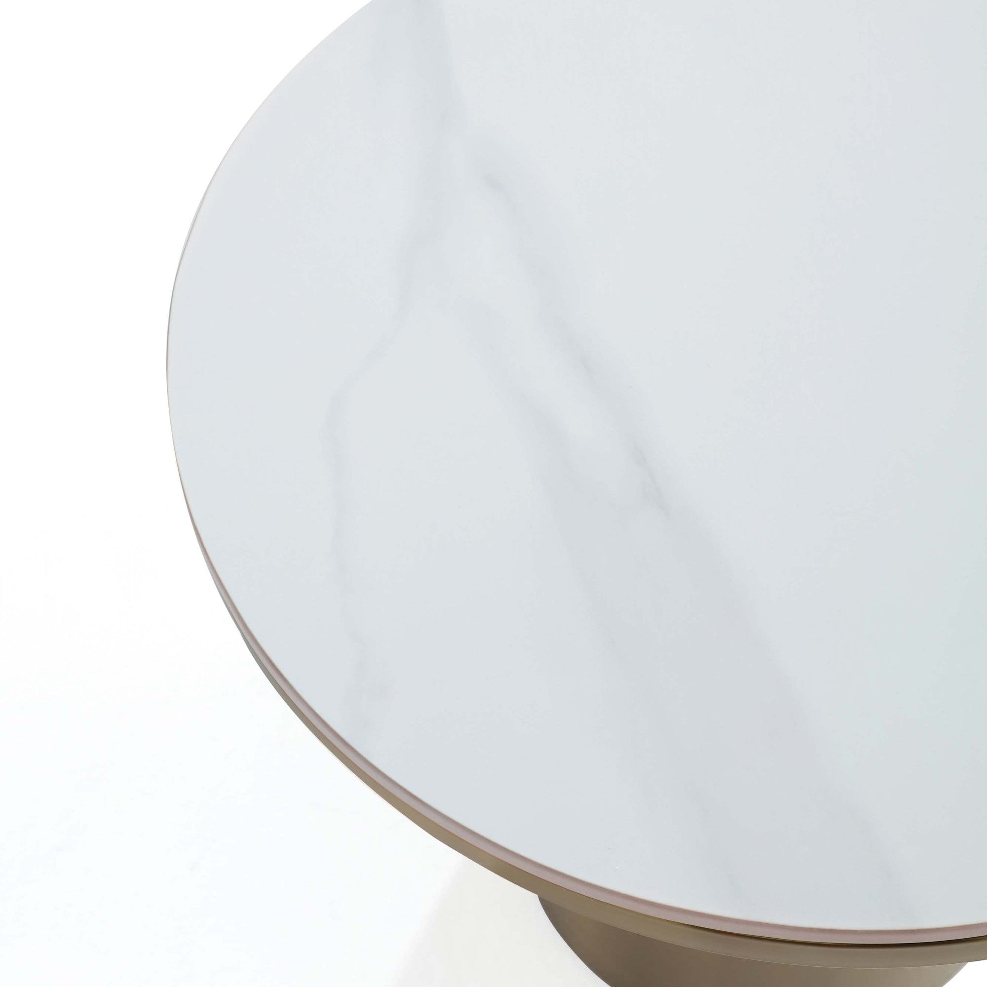 Glenn Modern Gold End Table | Sleek Contemporary Side Table | MidinMod