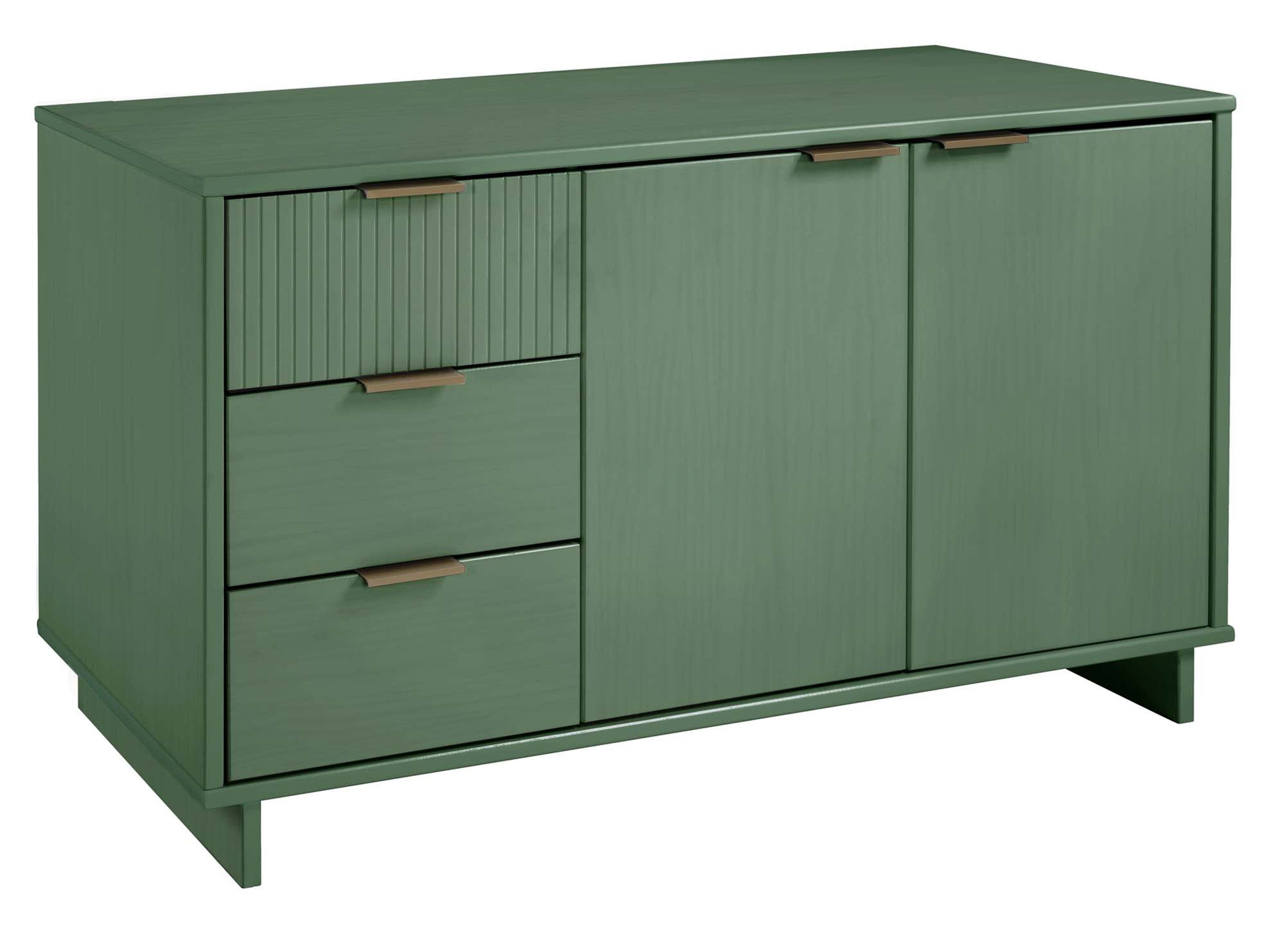 Granville 55" Sage Green Sideboard | Modern Solid Wood Buffet & Storage Cabinet | MidinMod