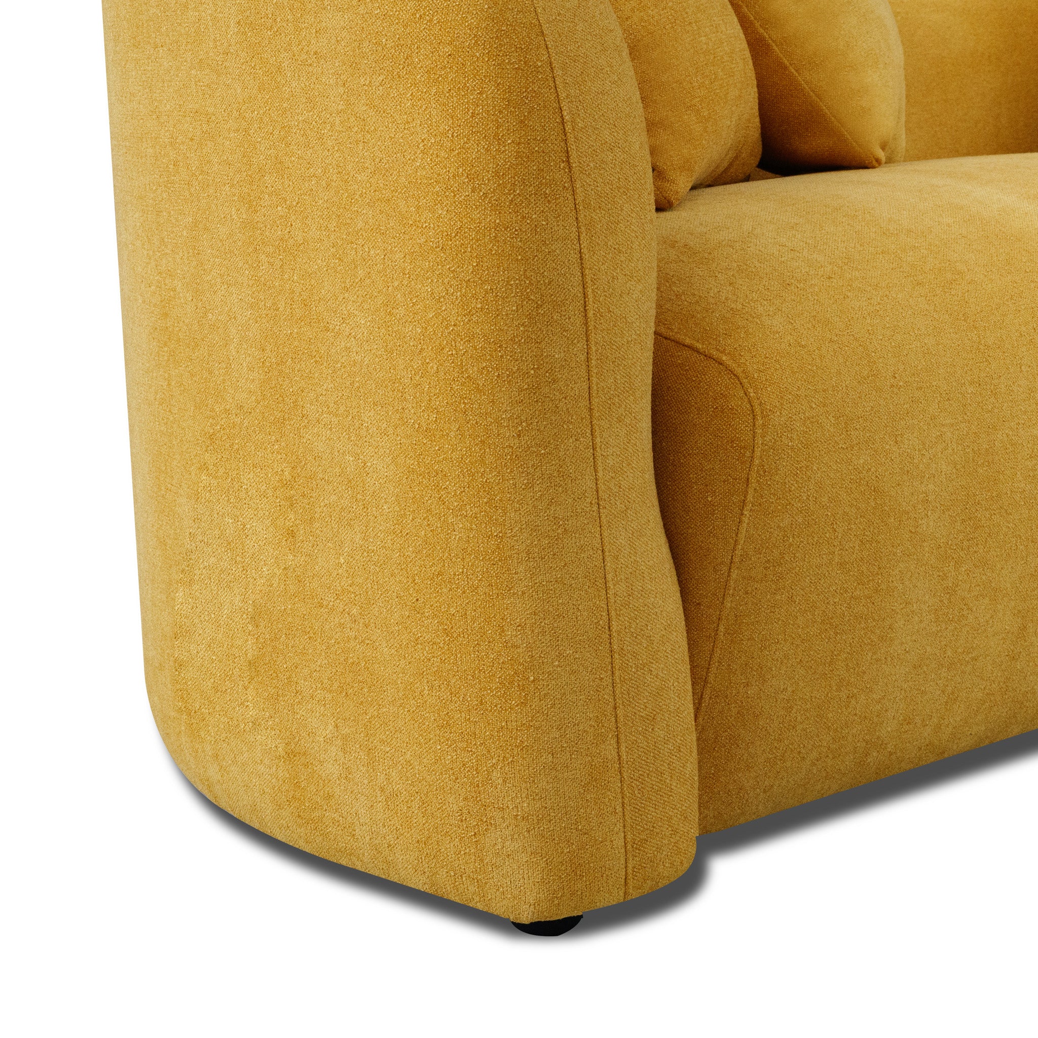 Hana Gold Boucle Sofa - MidinMod