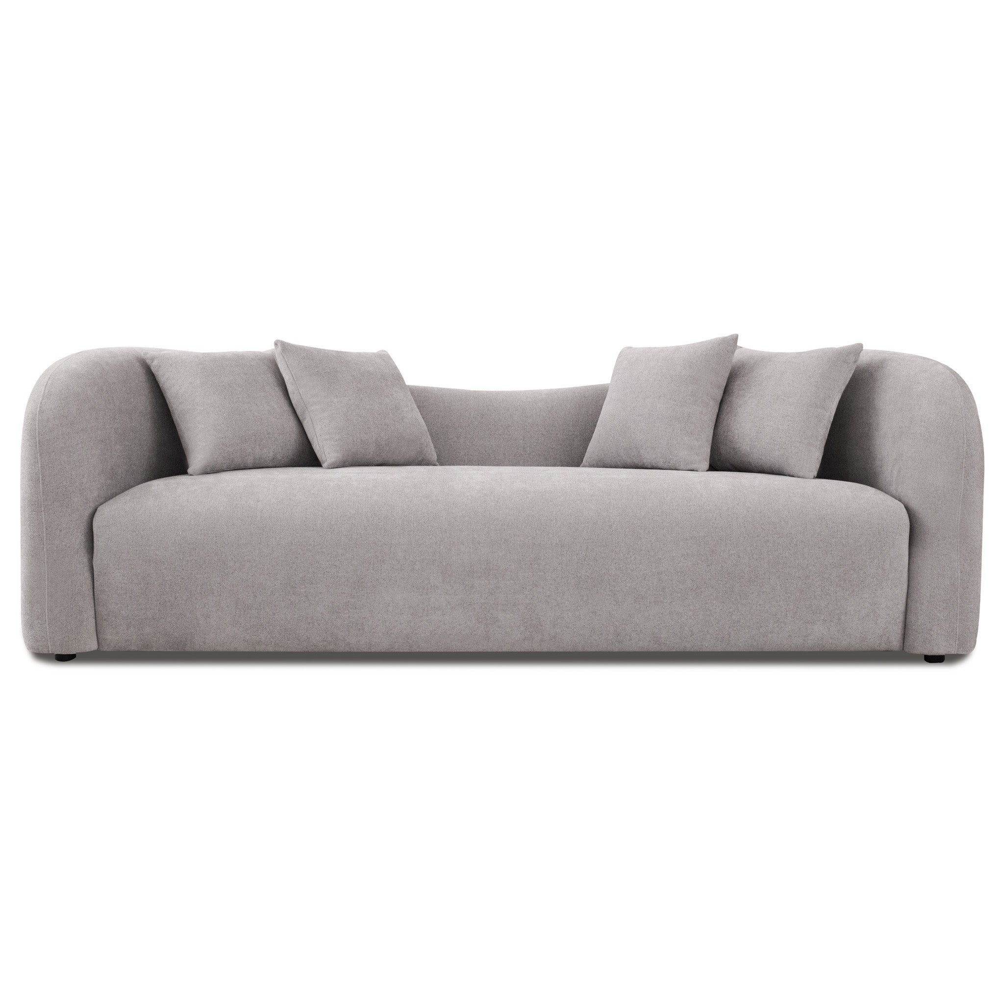 Hana Gray Boucle Sofa - MidinMod