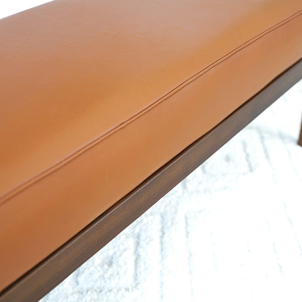 Kampa Bench (Dark Tan Leather)
