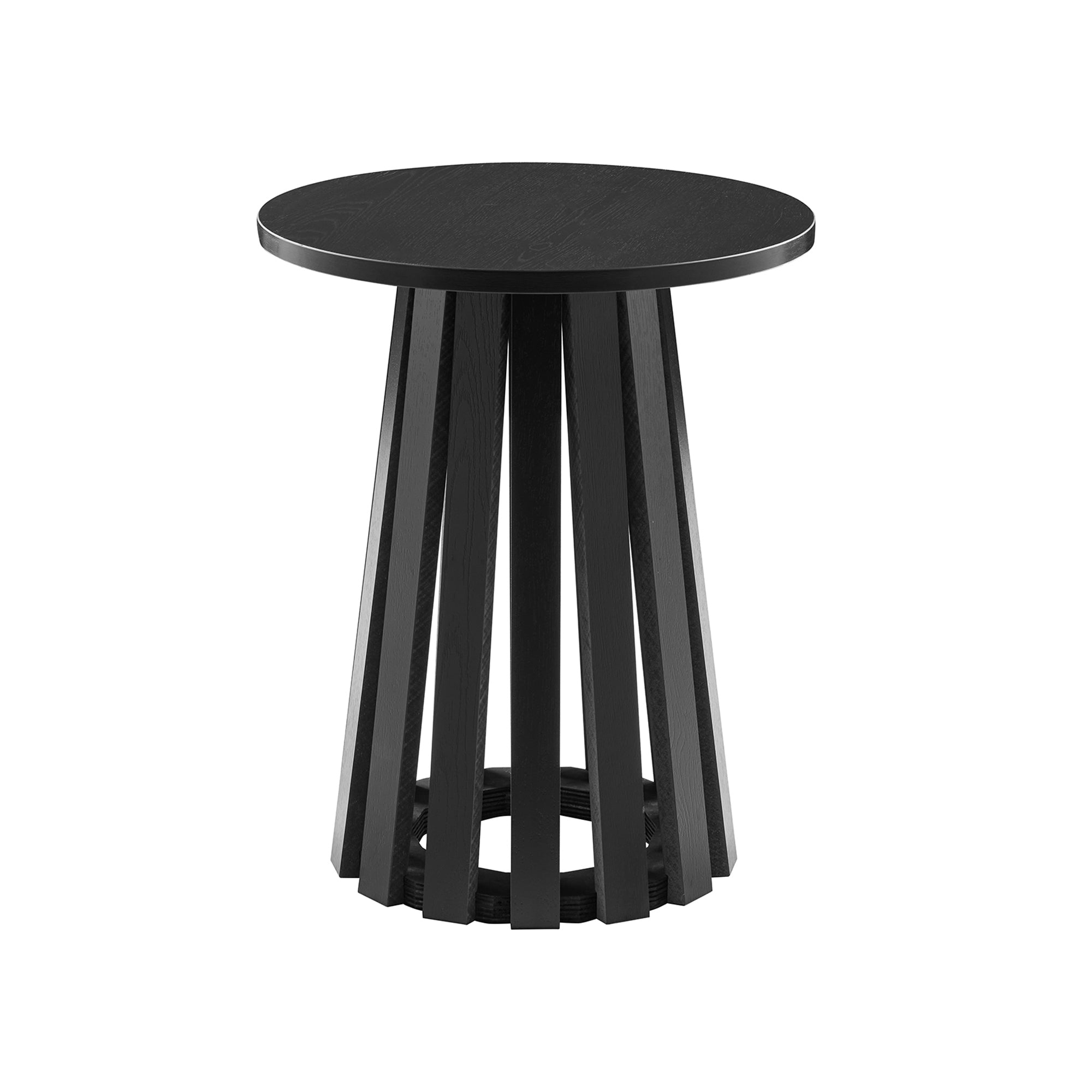 Layla Modern Black End Tables | Set of 2 | MidinMod