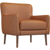 Swindon Genuine Leather Lounge Chair Tan