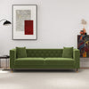 Lewis Olive Green Velvet Sofa