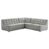 Linden Modular Corner Sofa (Light Gray Linen)