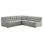 Linden Modular Corner Sofa (Light Gray Linen)