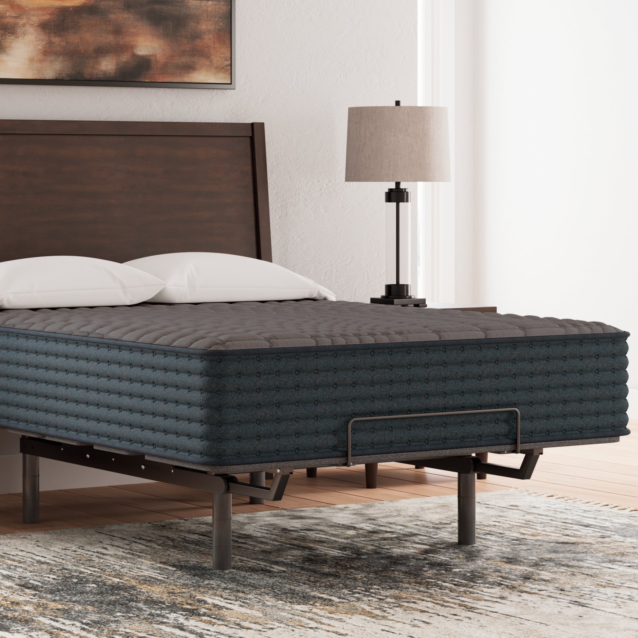 Gray 1200 Hybrid Queen Mattress