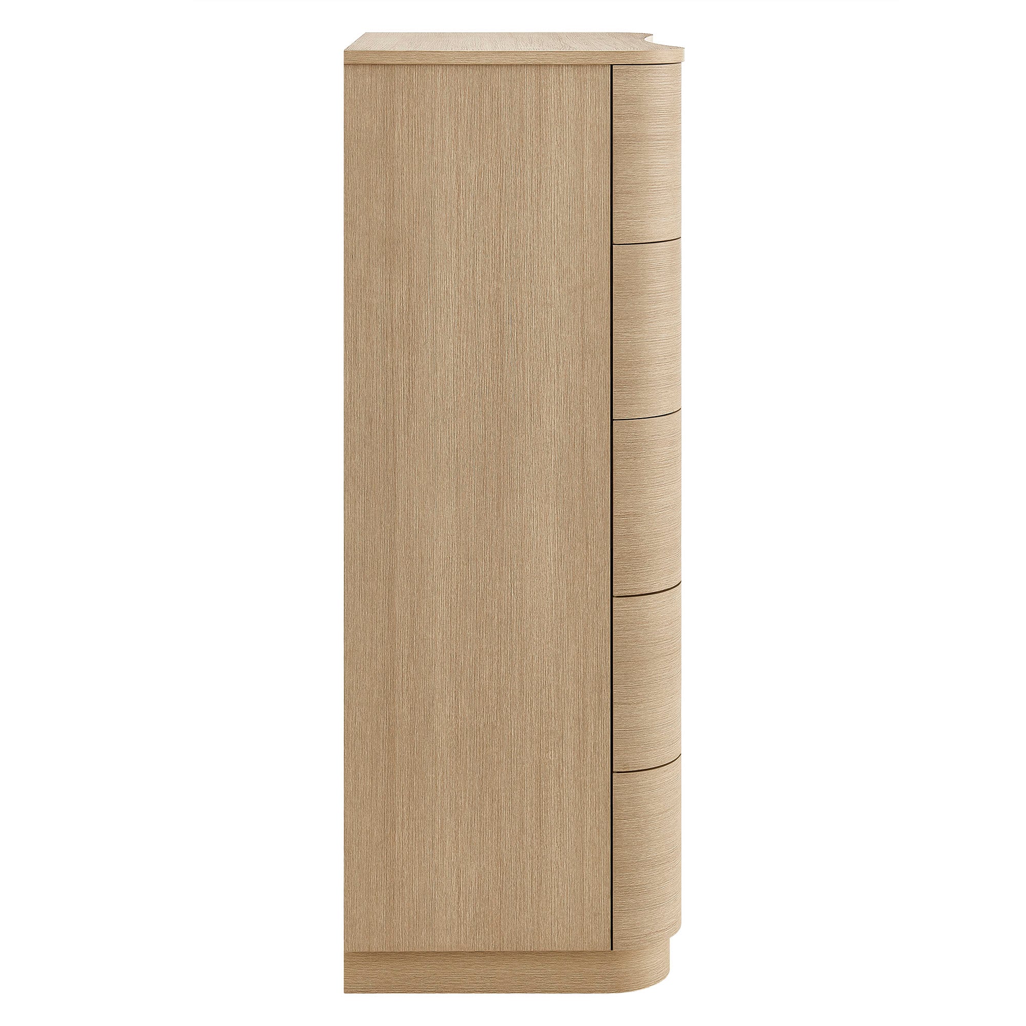 Mirae 5-Drawer Curved Dresser Chest of Drawers by Modway