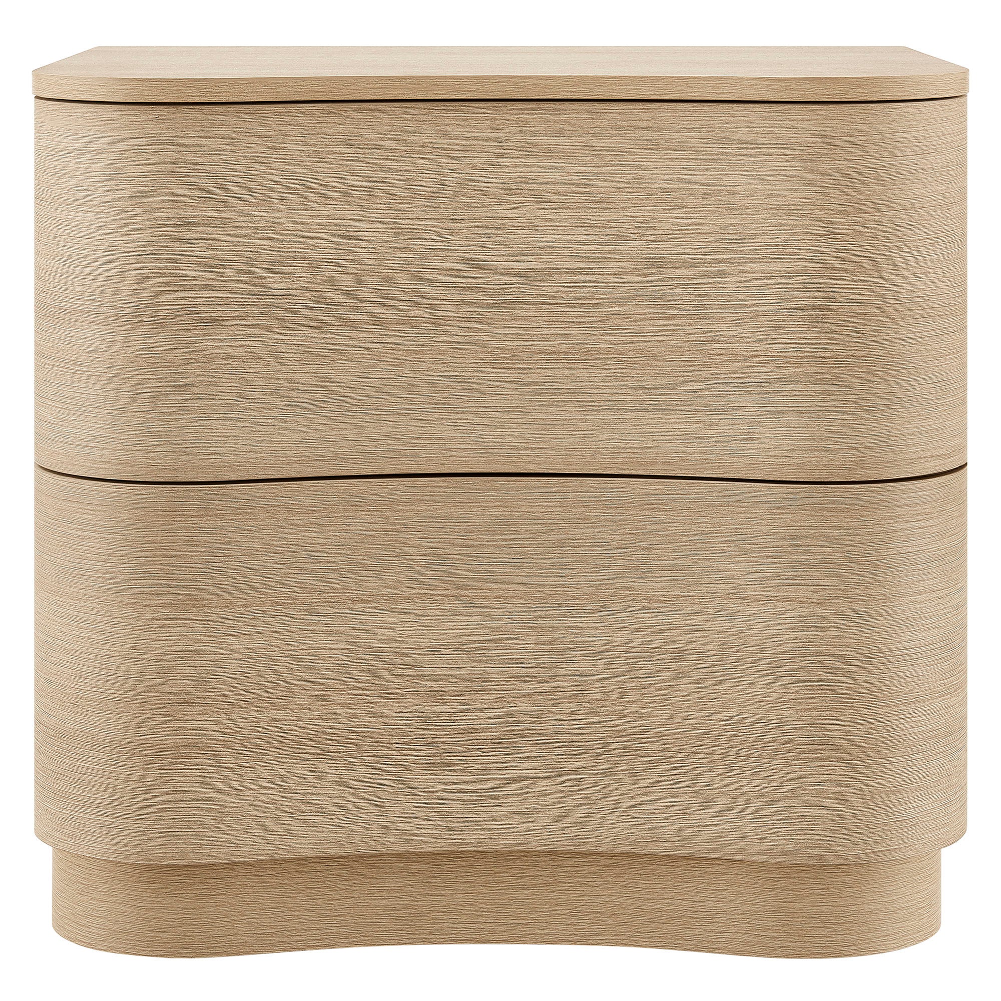 Mirae 2-Drawer Curved Nightstand by Modway