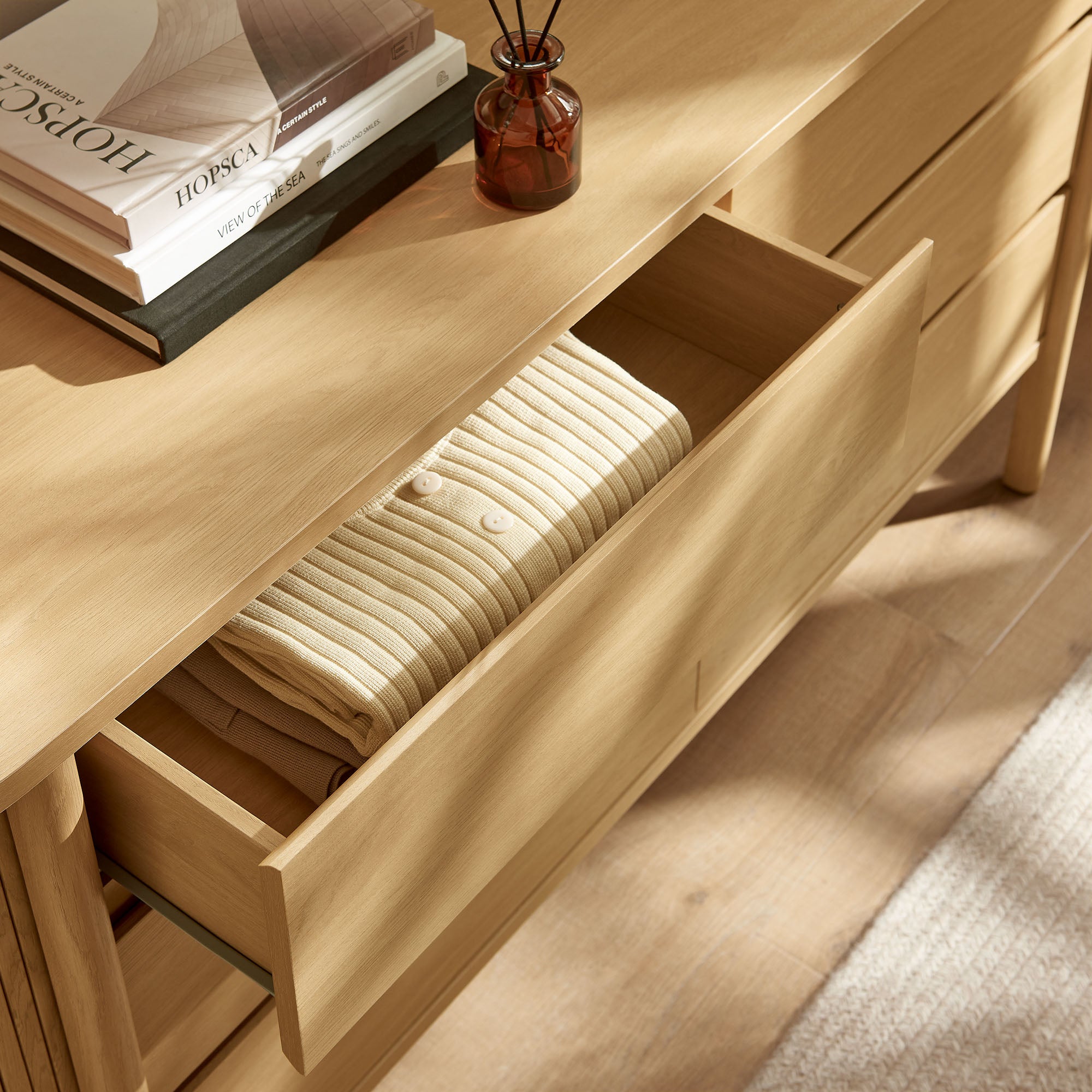 Cadence 6-Drawer Curved Dresser by Modway