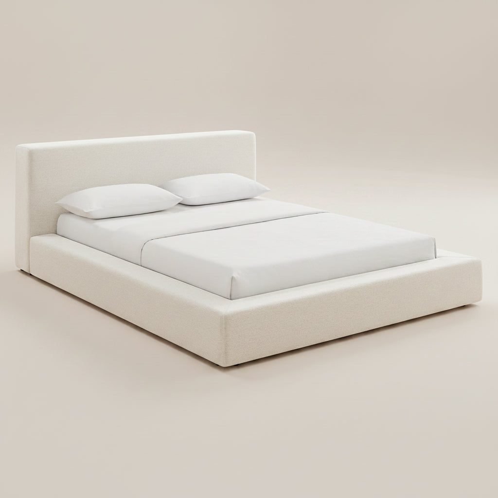 Luma Chenille Upholstered Queen Platform Bed Frame by Modway