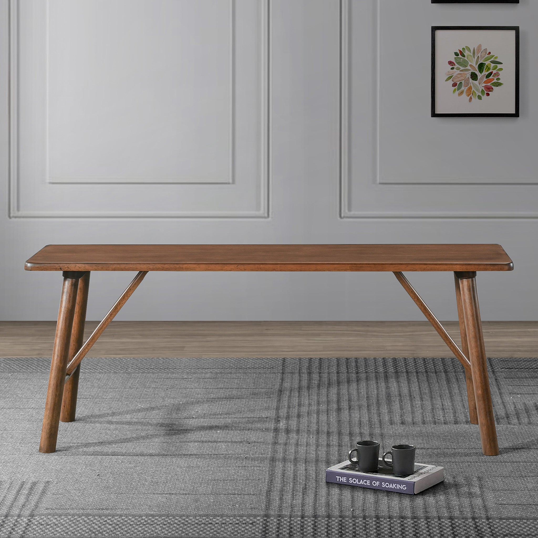 Main Walnut Bench - MidinMod