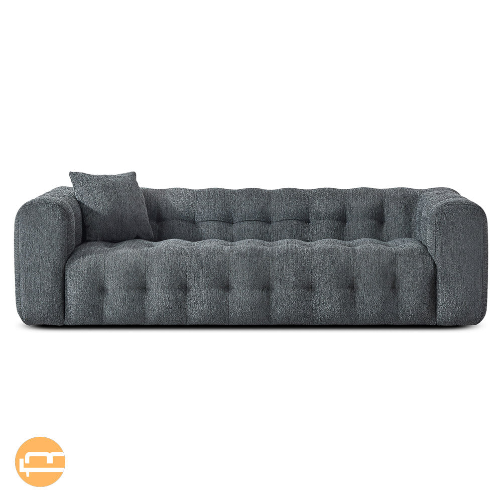 Marceille Modern Boucle Sofa in Dark Gray