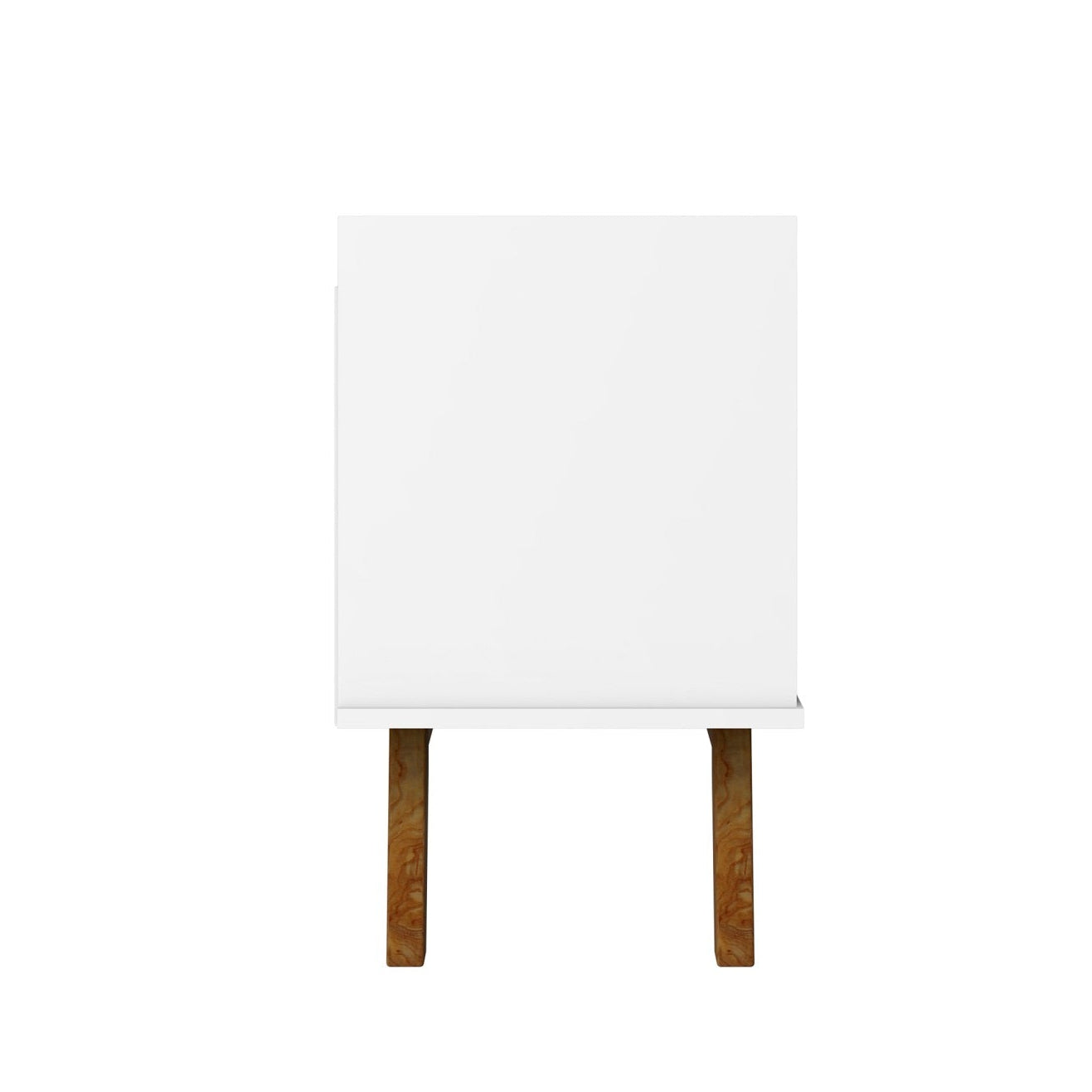 Marcus 63" TV Stand in White | Modern Media Center & Entertainment Console | MidinMod