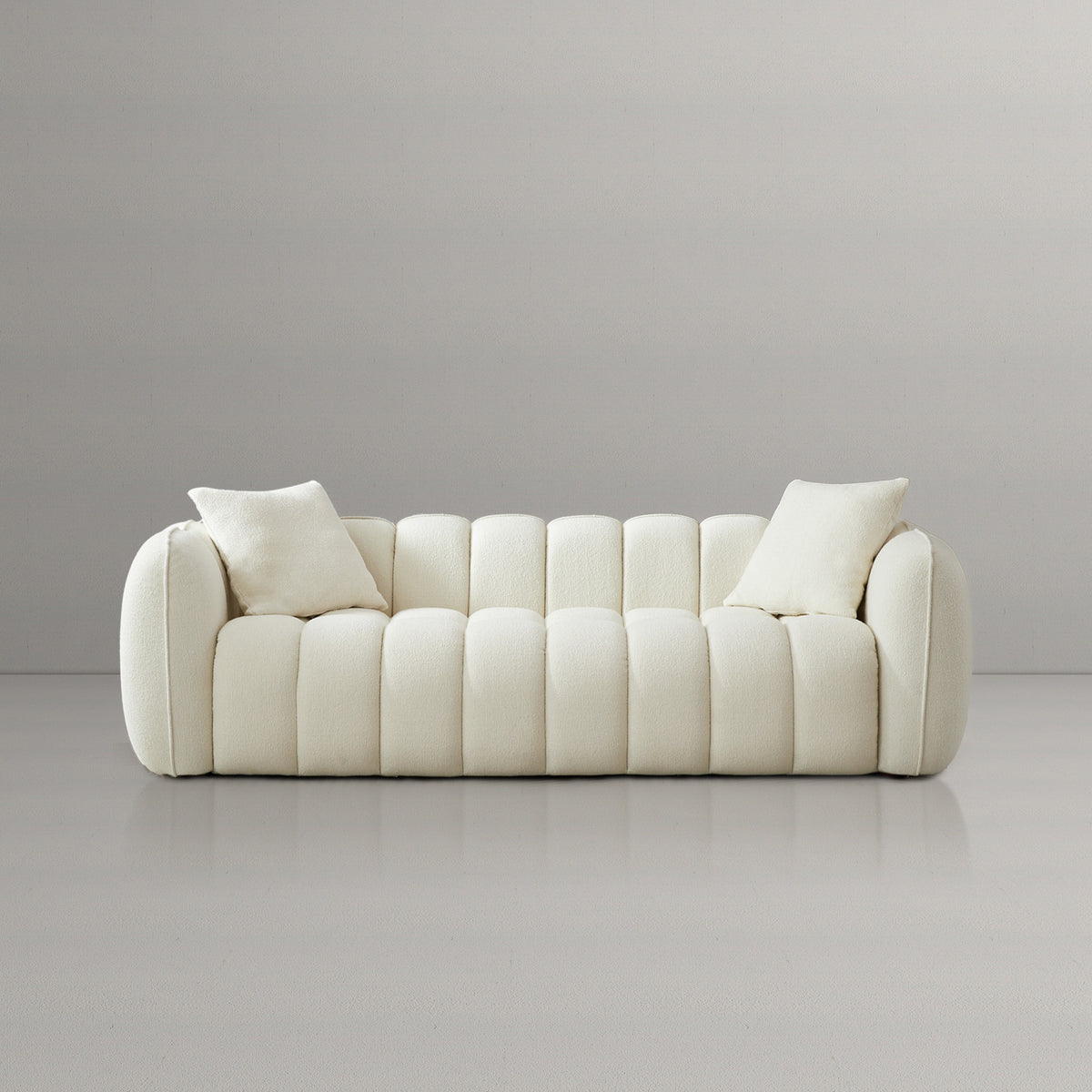 Maxim Cream Boucle Sofa