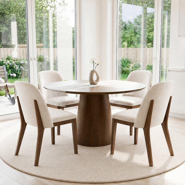 Belfast Fabric Upholstered Dining Chair | MidinMod