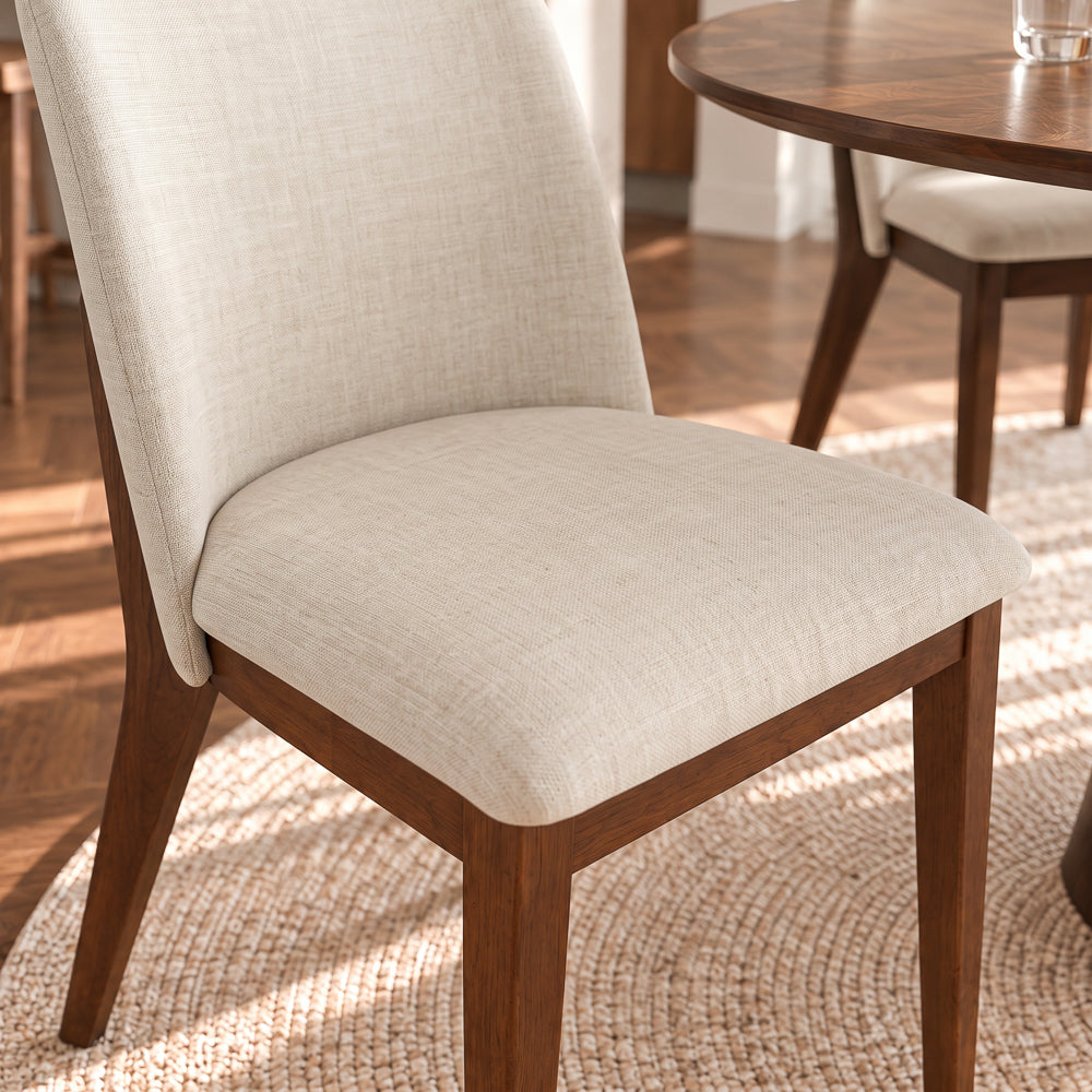 Belfast Danish-Inspired Mid-Century Design Velvet Dining Chair | MidinMod