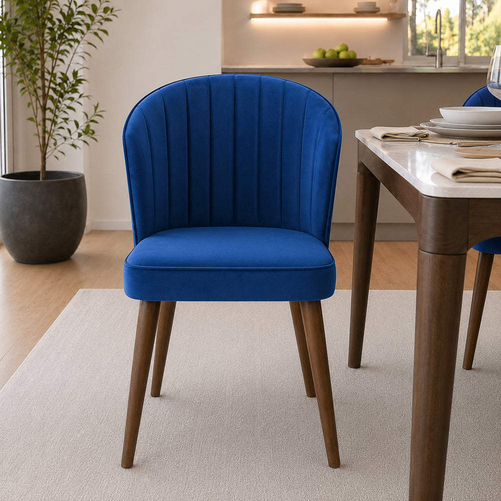 Calvin Modern Velvet Dining Chair | MidinMod