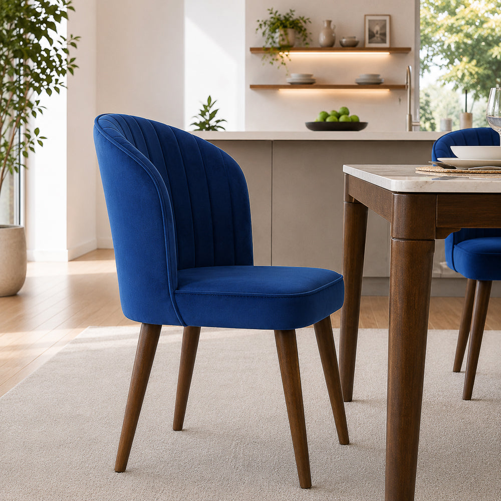 Calvin Modern Velvet Dining Chair | MidinMod