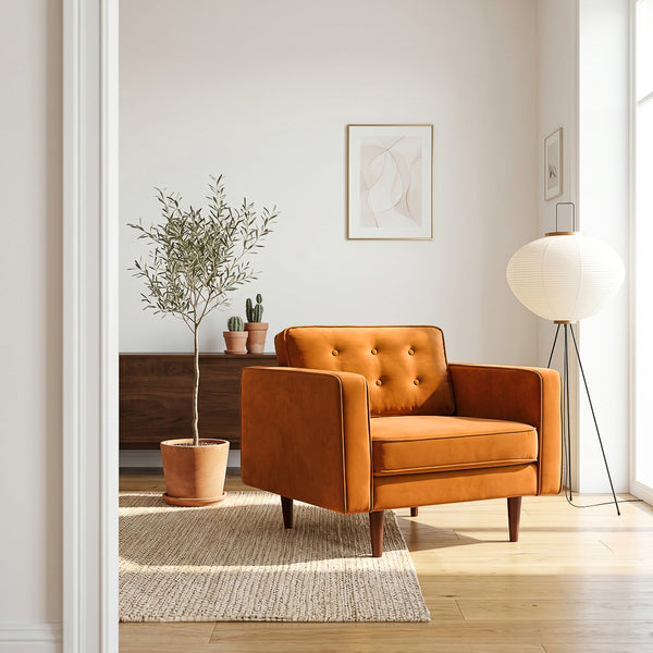 Kirby Mid-Century Modern Living Room Lounge Chair | MidinMod