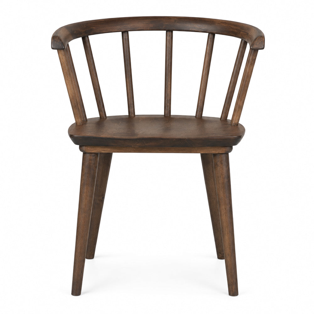 Mabel Mid-Century Modern Solid Wood Dining Chair | MidinMod