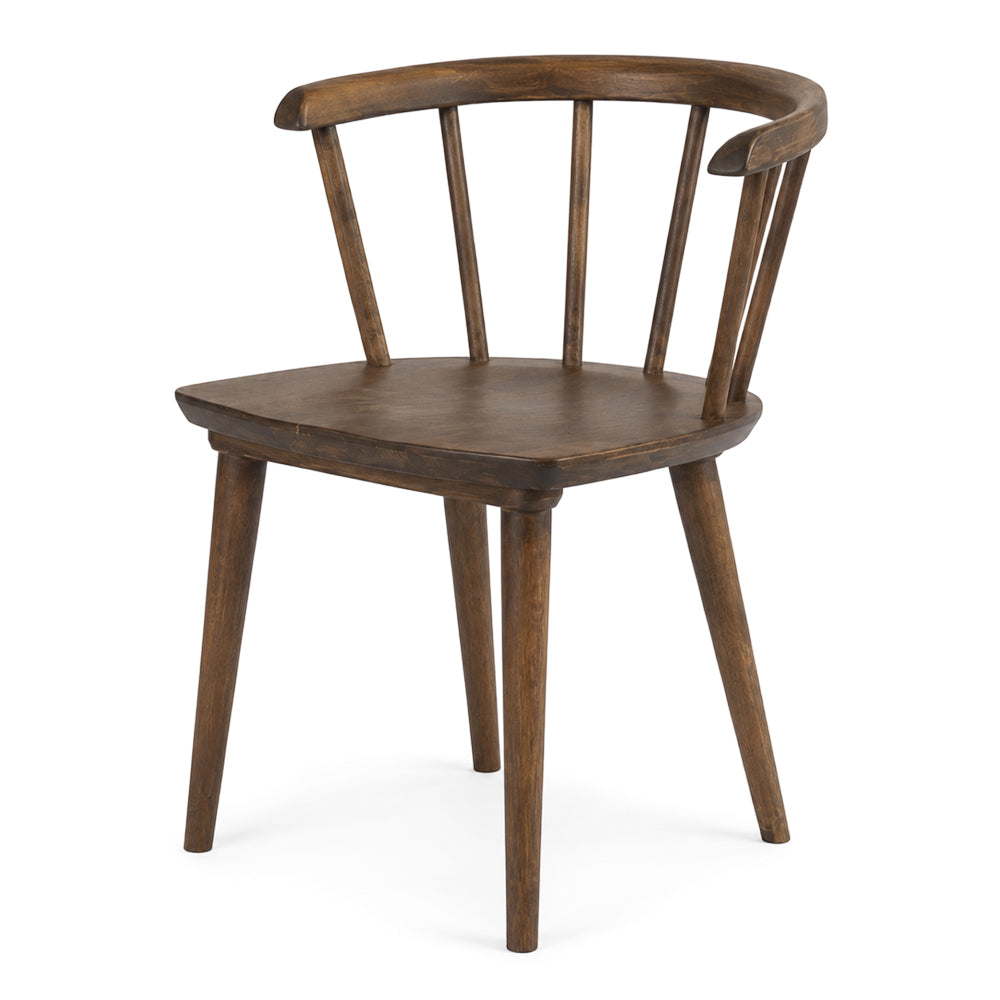Mabel Mid-Century Modern Solid Wood Dining Chair | MidinMod