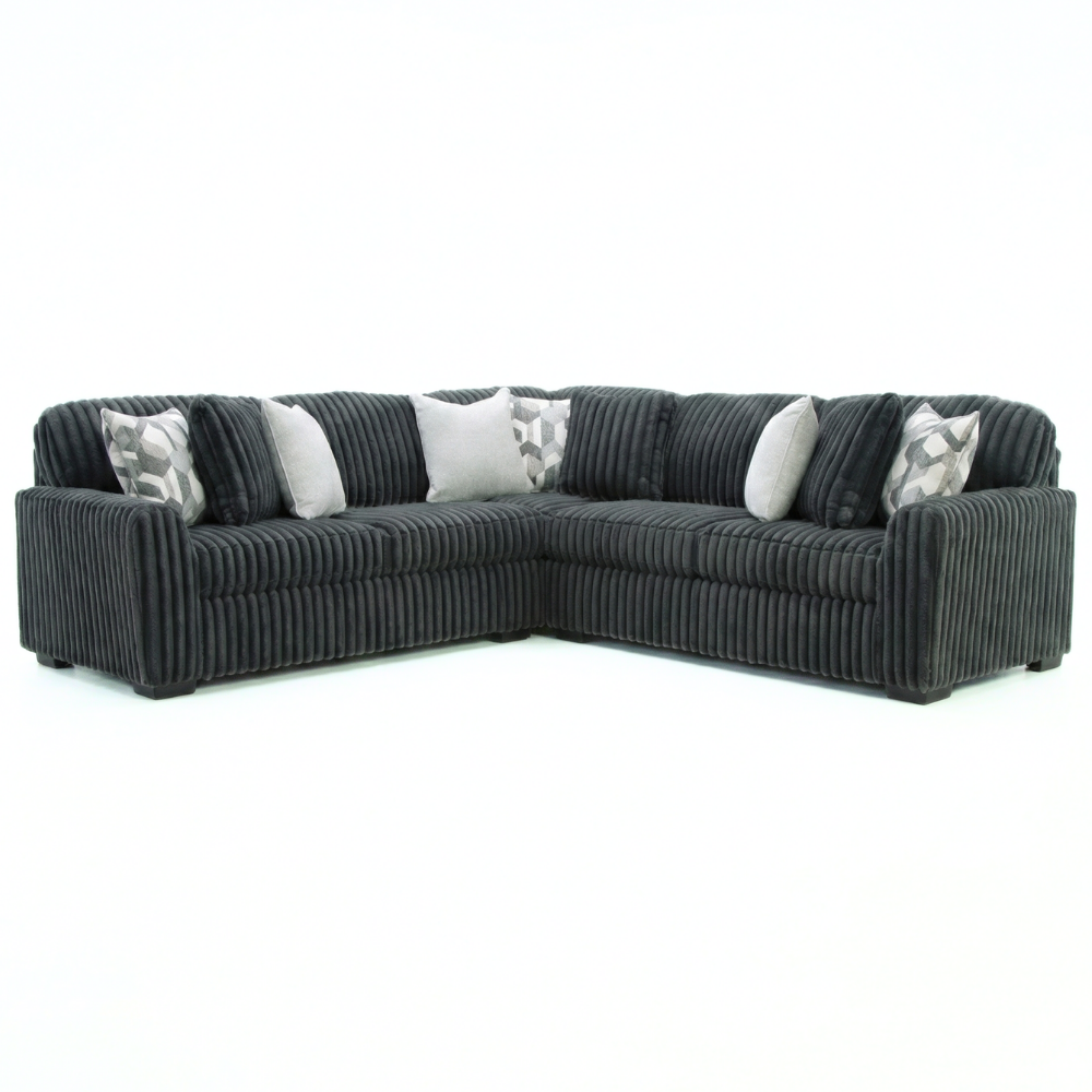 Midnight-Madness 3-Piece Sectional - Blue