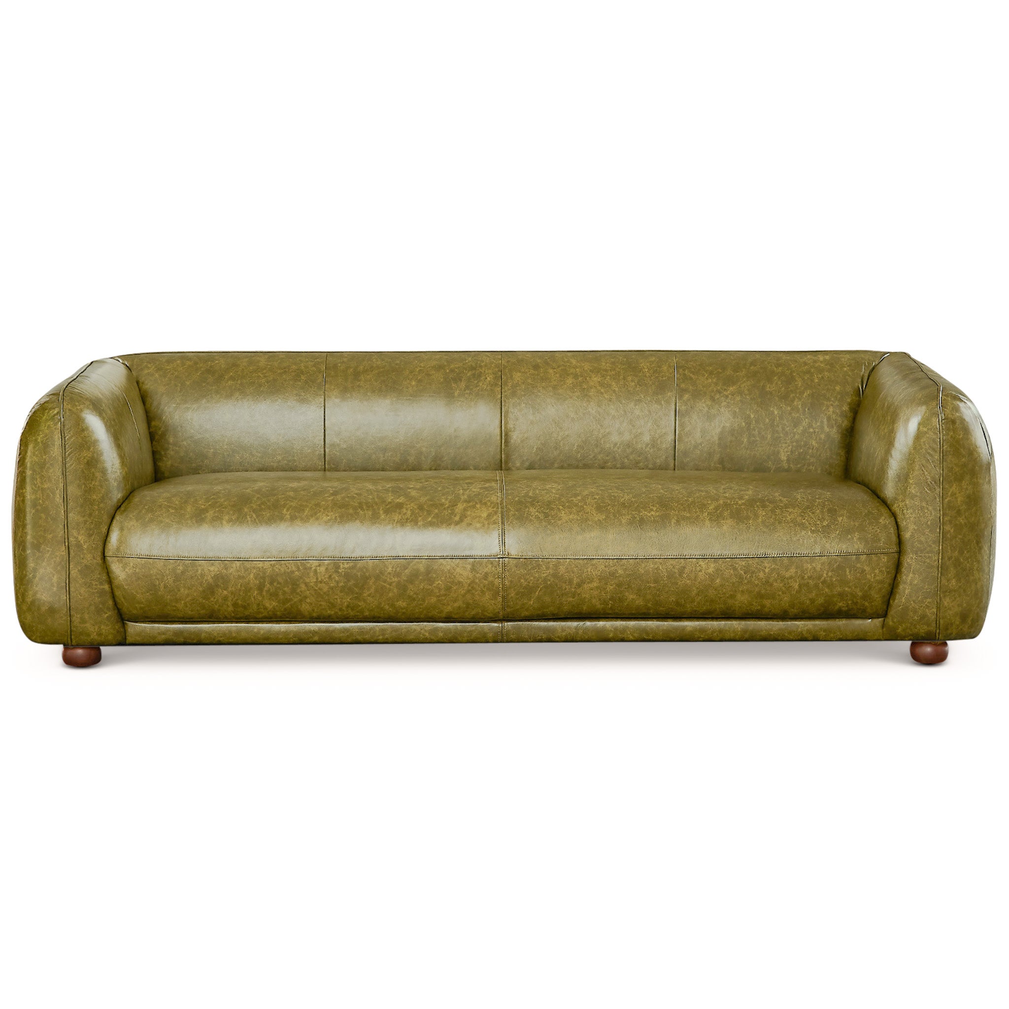 Green leather lounge hot sale