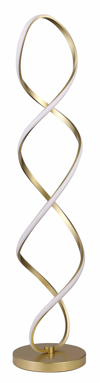 Akenburg Floor Lamp - Gold Finish