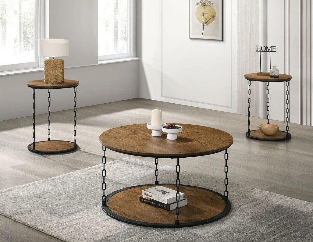 Ophira Natural 3 Pc. Table Set
