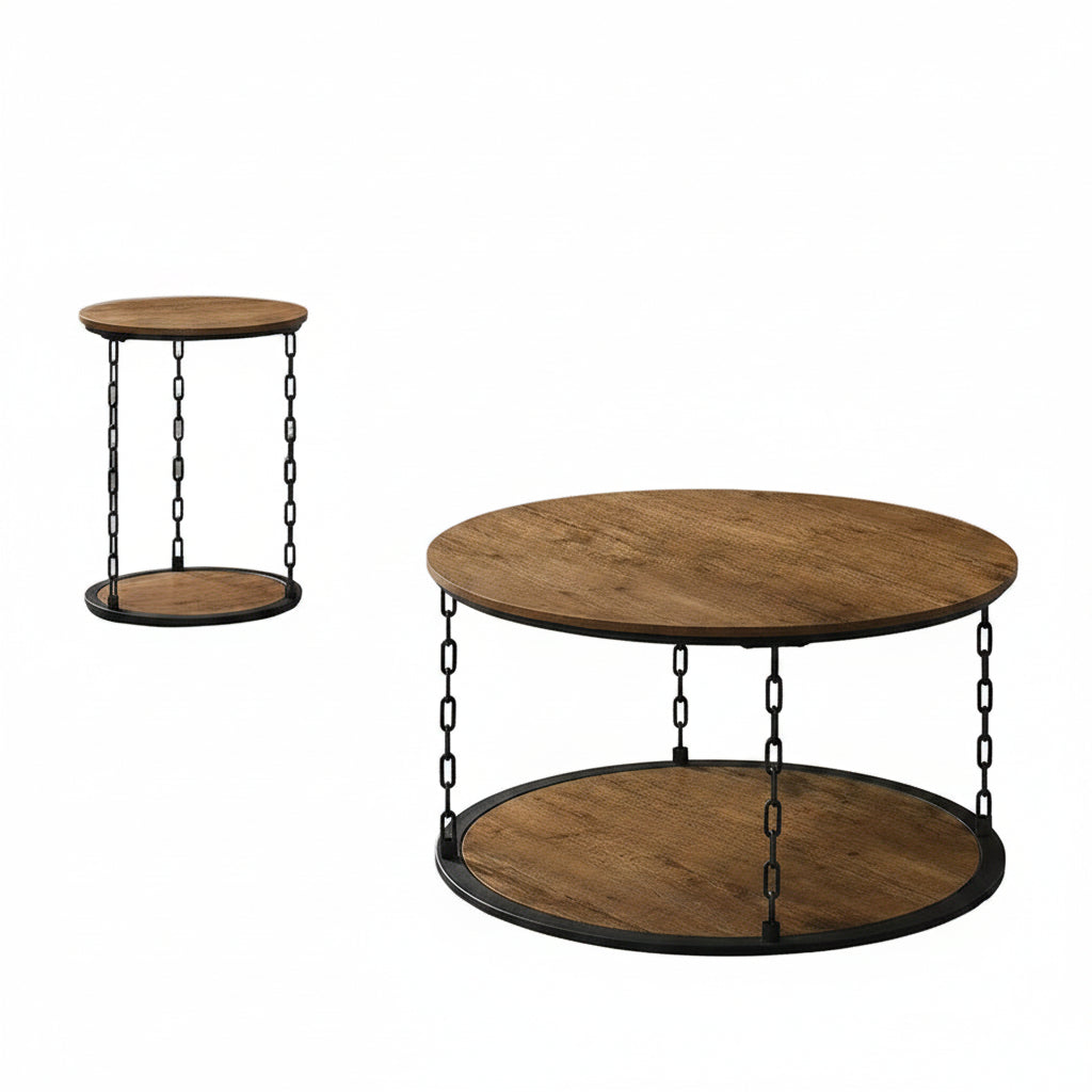 Ophira Natural 3 Pc. Table Set