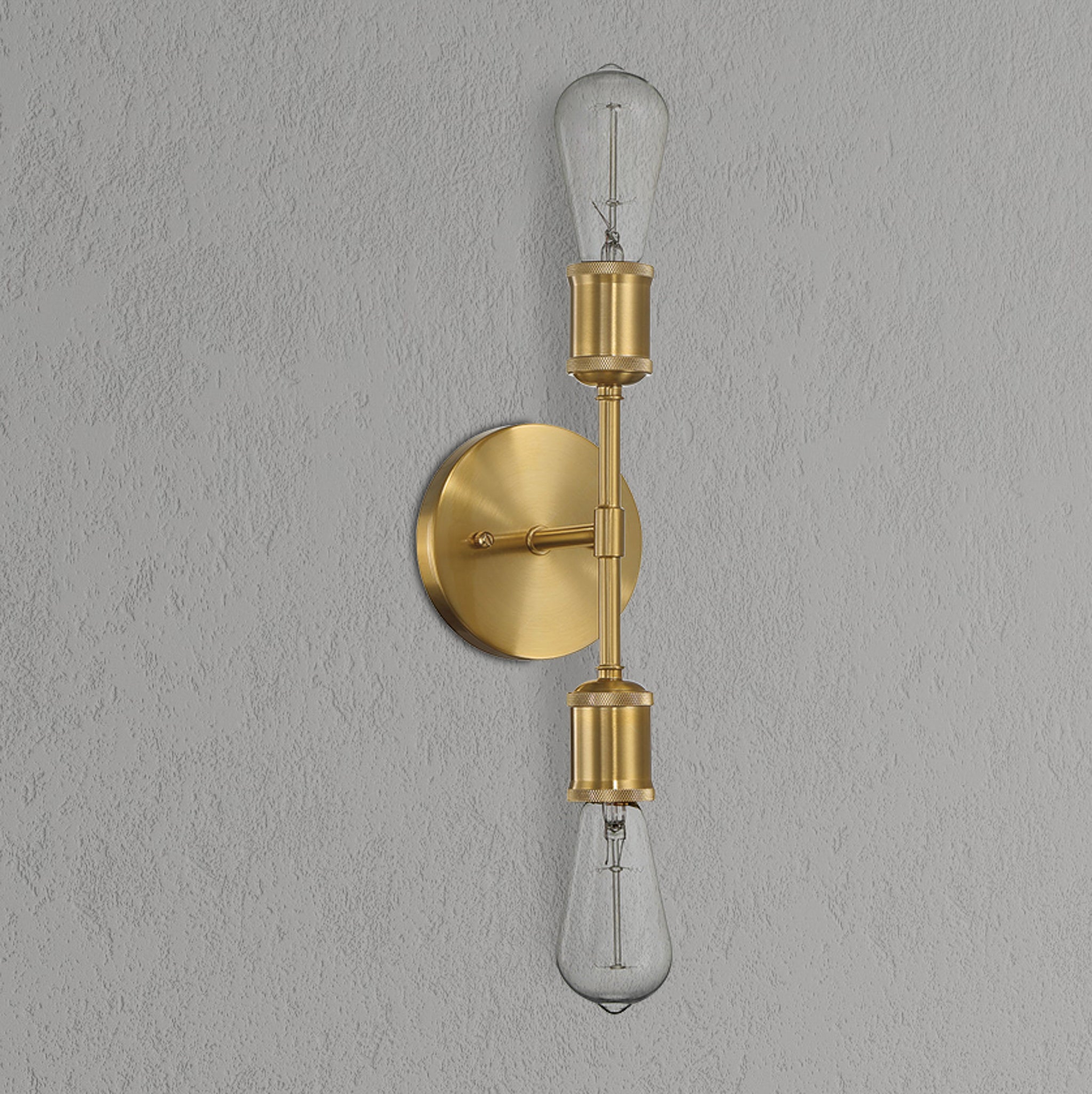 Reverie Double Lights Bathroom Wall Sconce over Mirror Bedroom Hallway Entryway 5"W × 10.75"H × 5"E