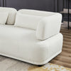 Richmond Beige Boucle L Shaped Sectional Sofa Left Chaise - MidinMod Houston Tx Mid Century Furniture Store - Sectional Sofas 7