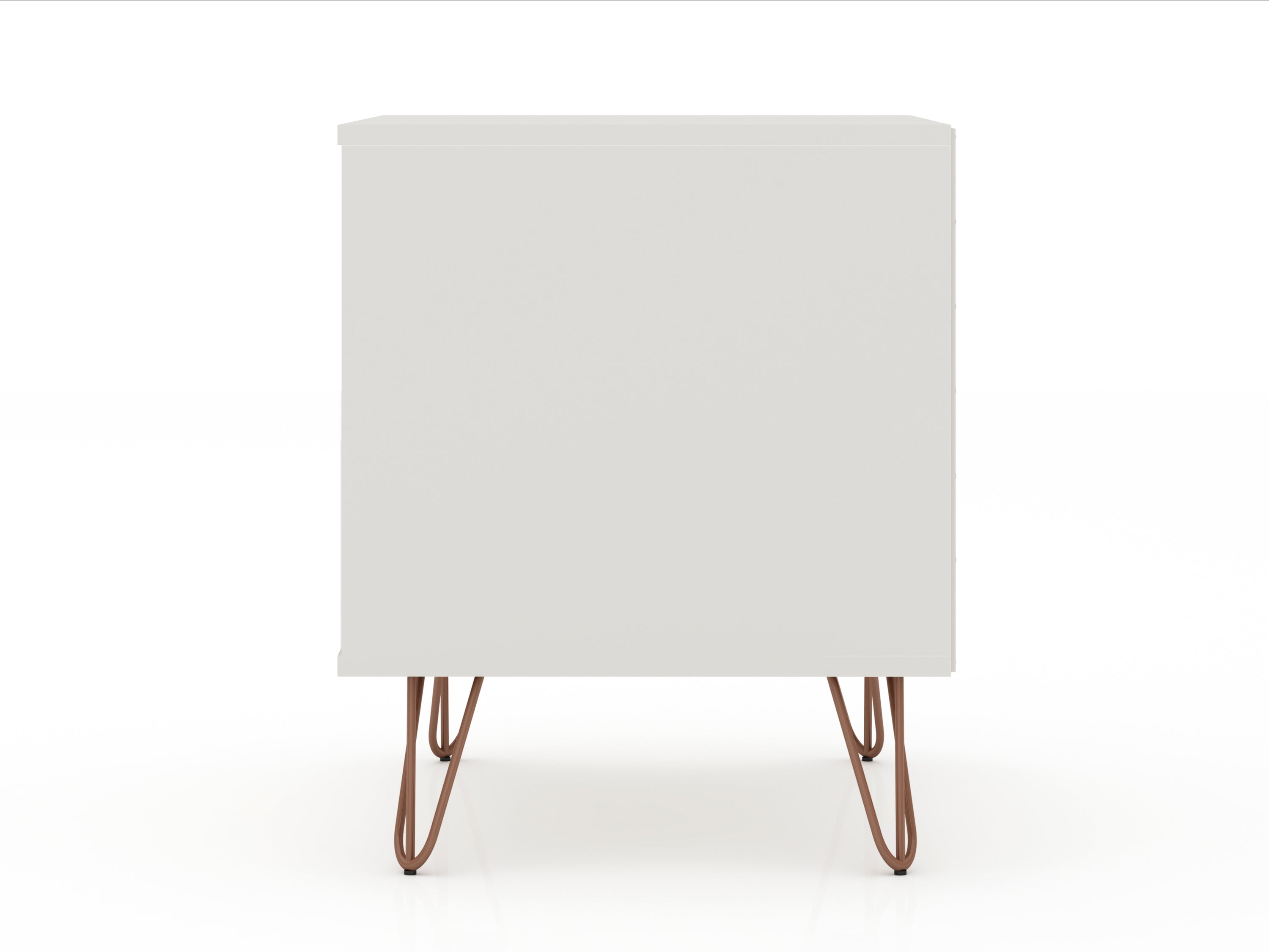 Rockefeller 2.0 Nightstand in Off-White | Modern Bedside Storage Table | MidinMod