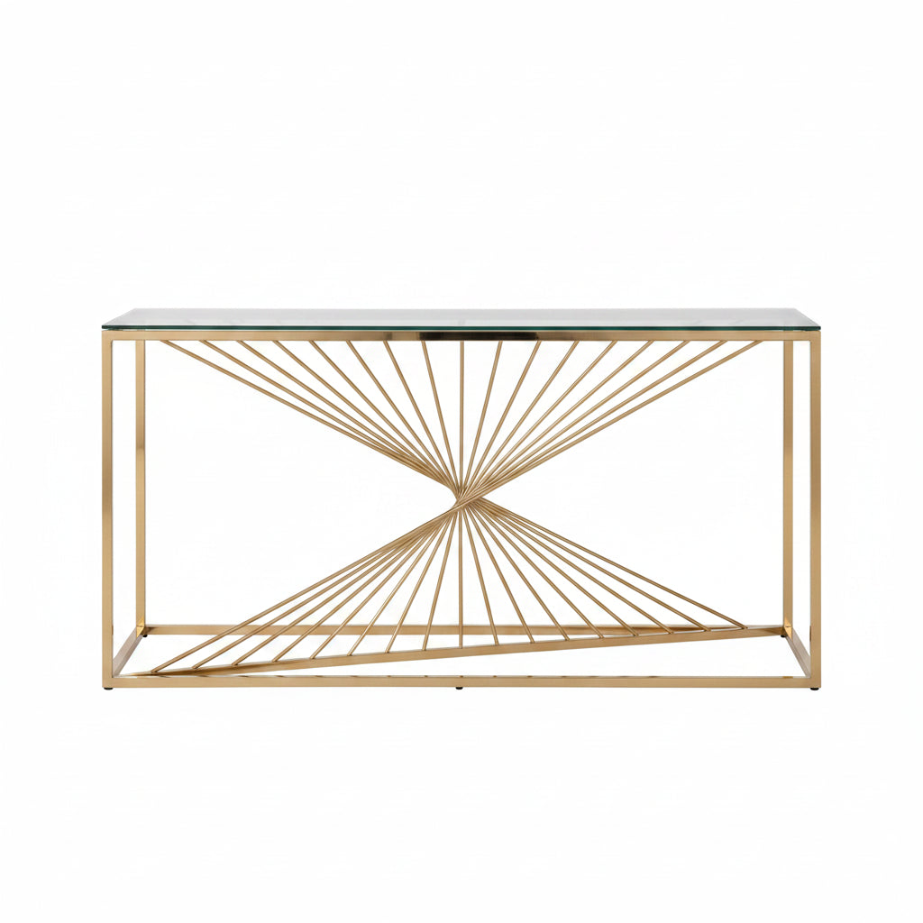 Sherbrooke Gold Sofa Table