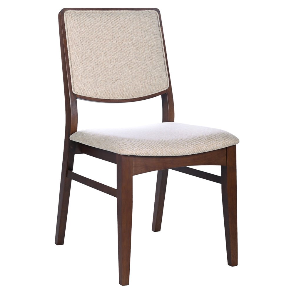 Sidera Beige Fabric Dining Chair set of 2 - MidinMod