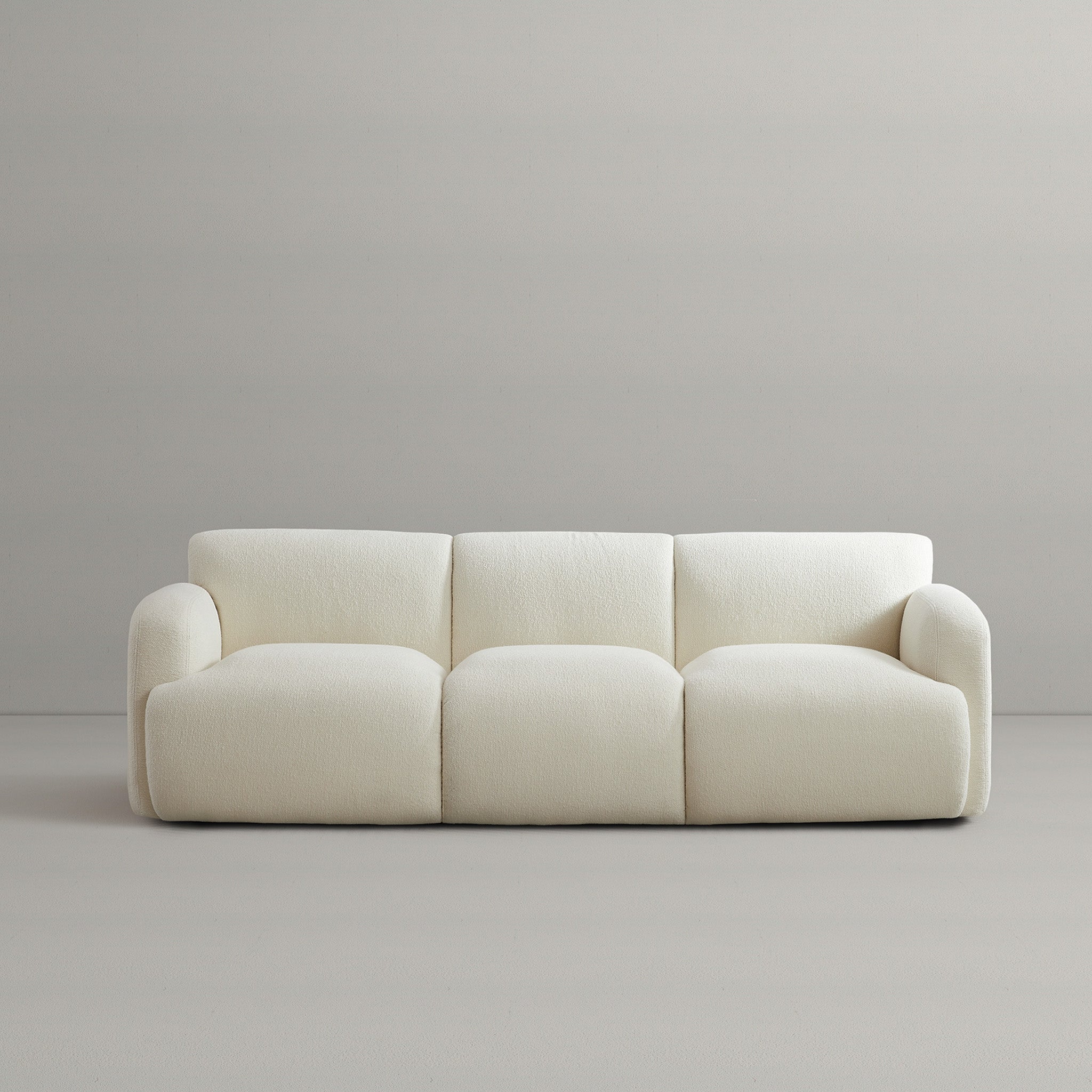 Sonomo Cream Boucle Sofa - MidinMod