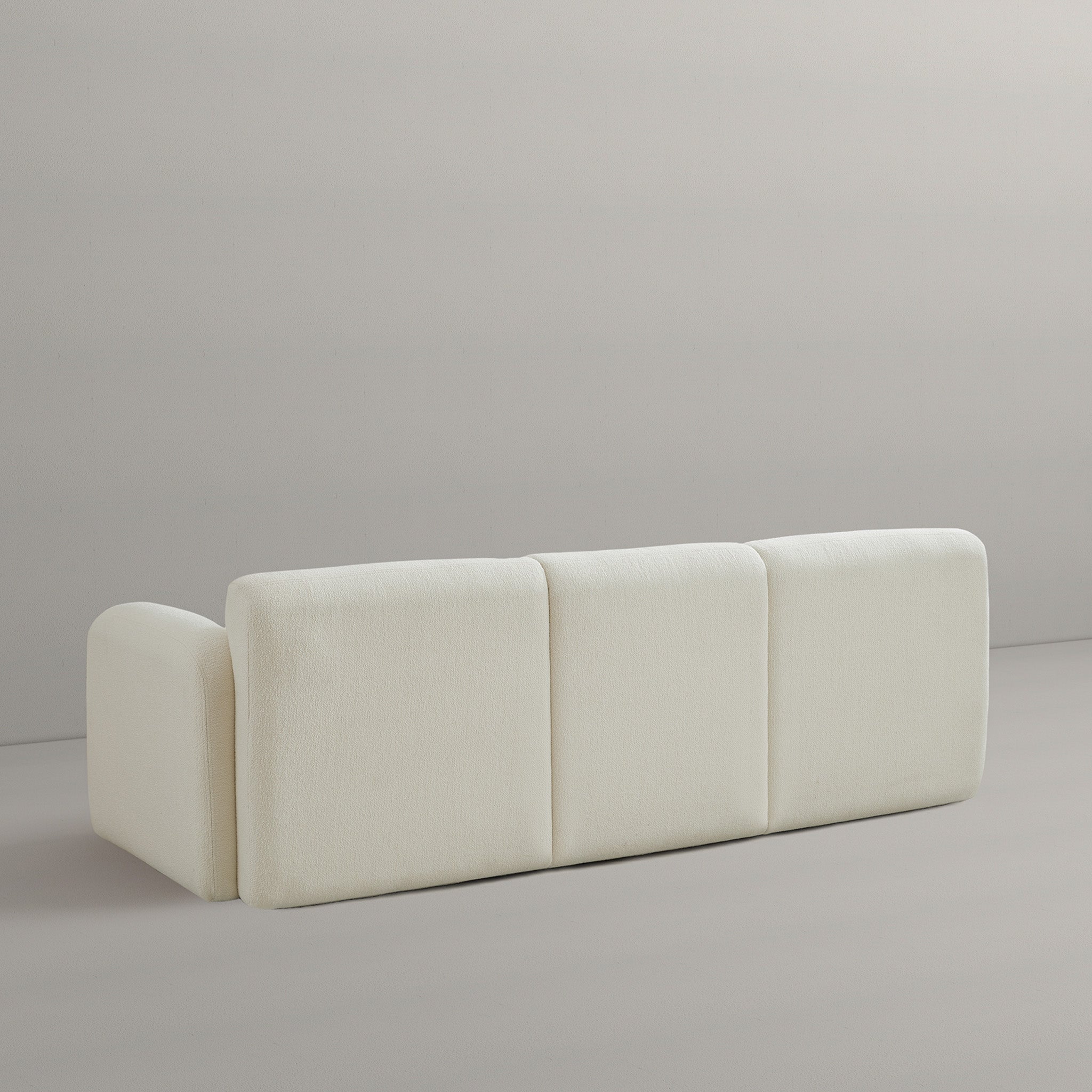 Sonomo Cream Boucle Sofa - MidinMod