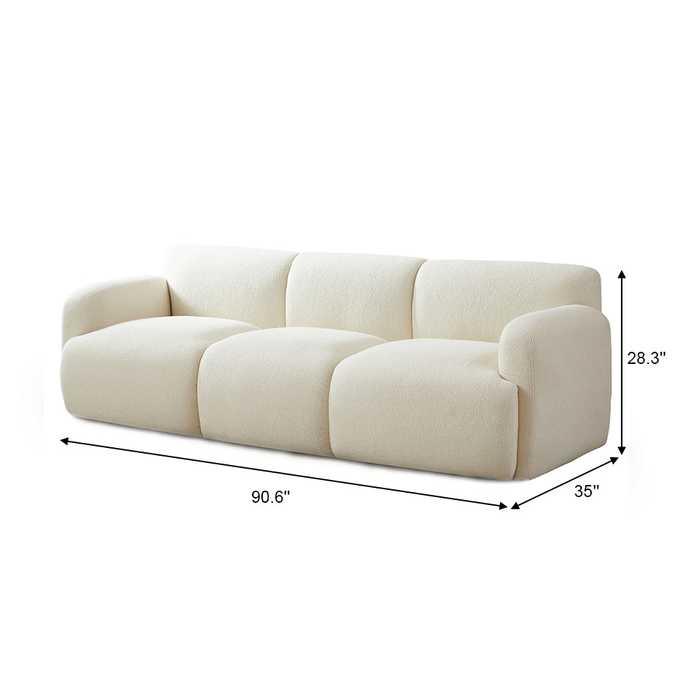 Sonomo Cream Boucle Sofa