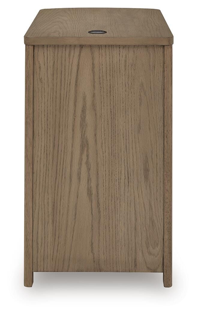 Camdill Chairside End Table - Light Brown