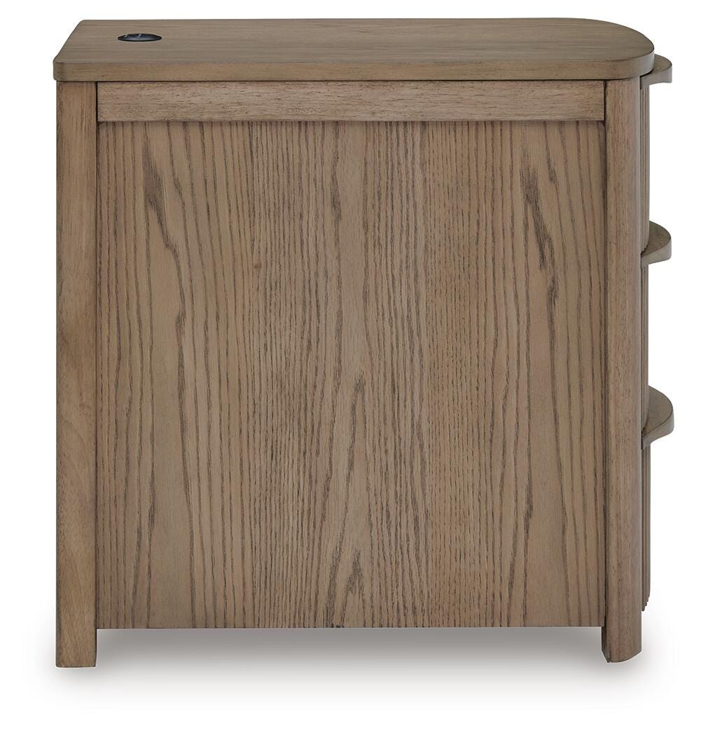 Camdill Chairside End Table - Light Brown