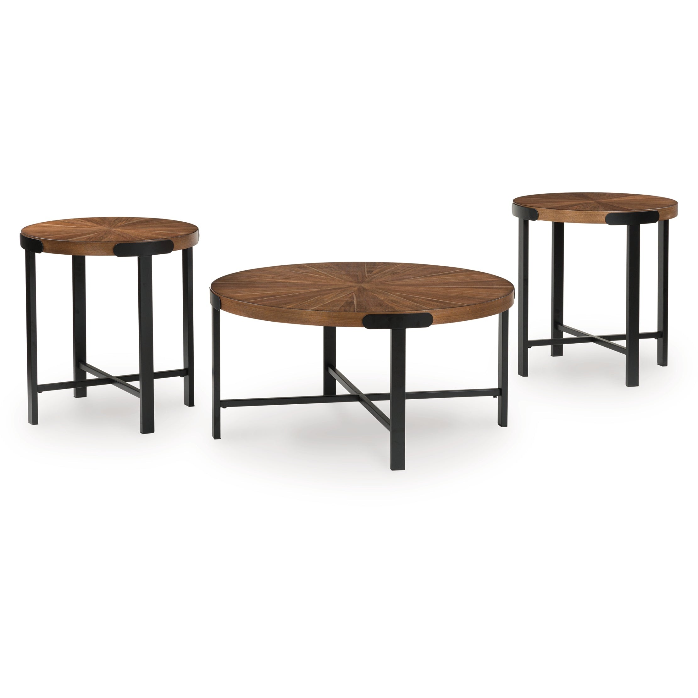 Crosstrail Occasional Table Set (3/CN)